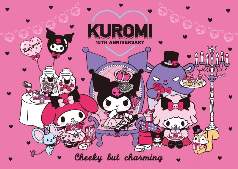 Kuromi hello Kitty Постер