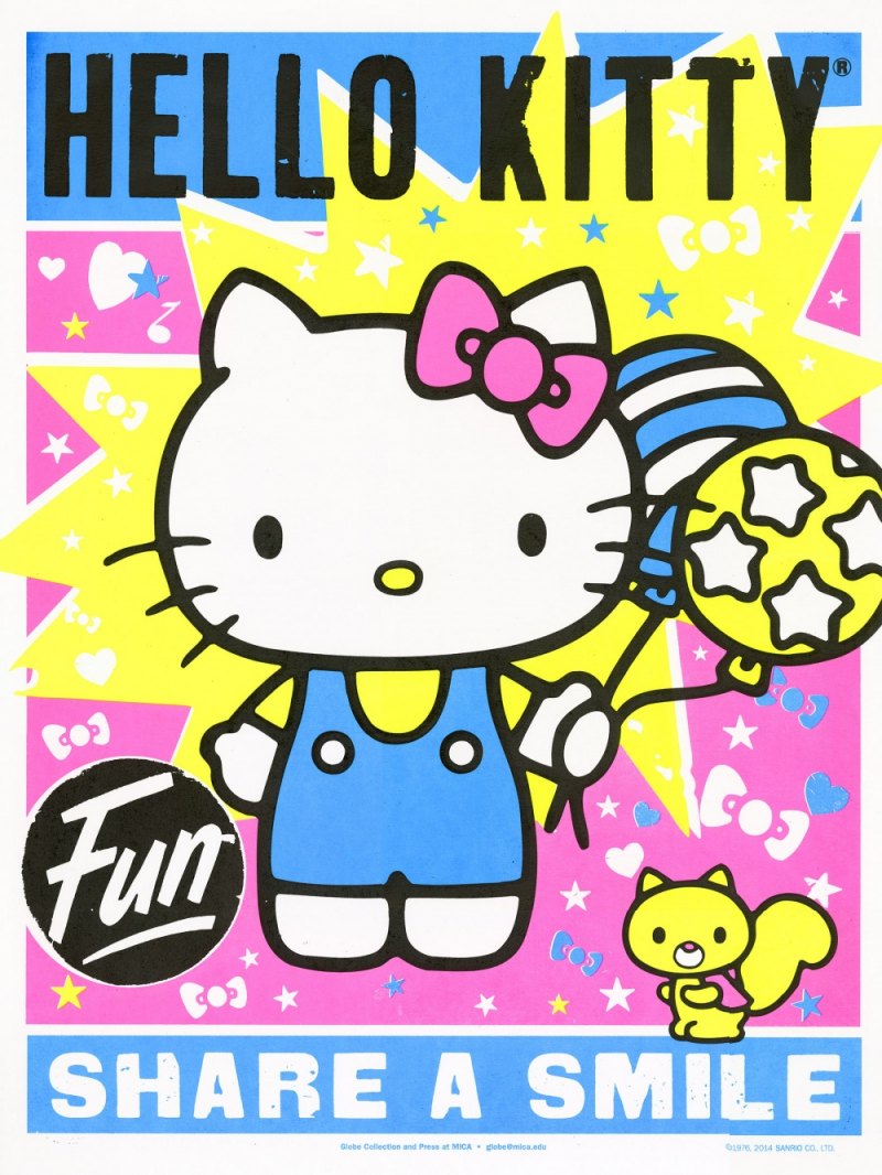 Постеры инди КИД hello Kitty