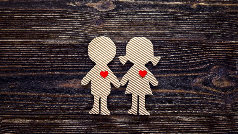 Обои любовь