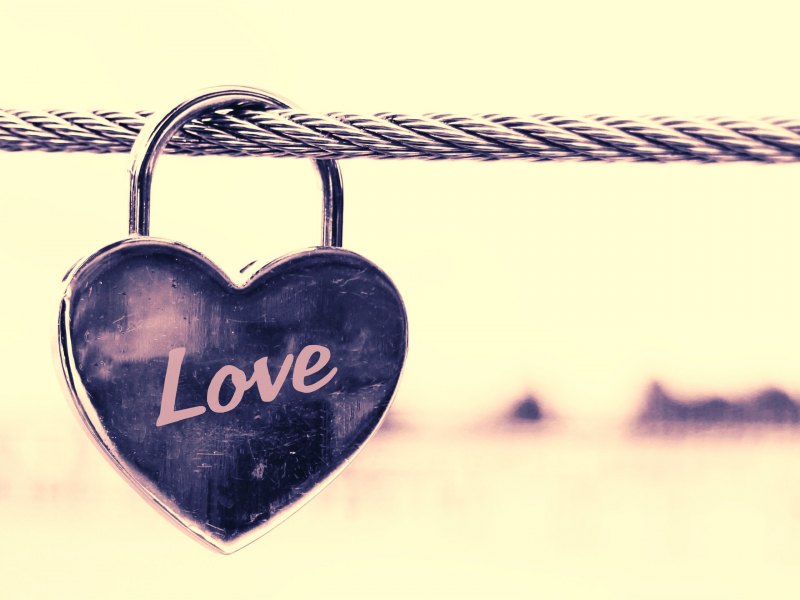 Обои любовь