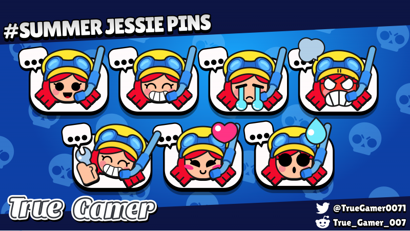 Эмодзи из Brawl Stars