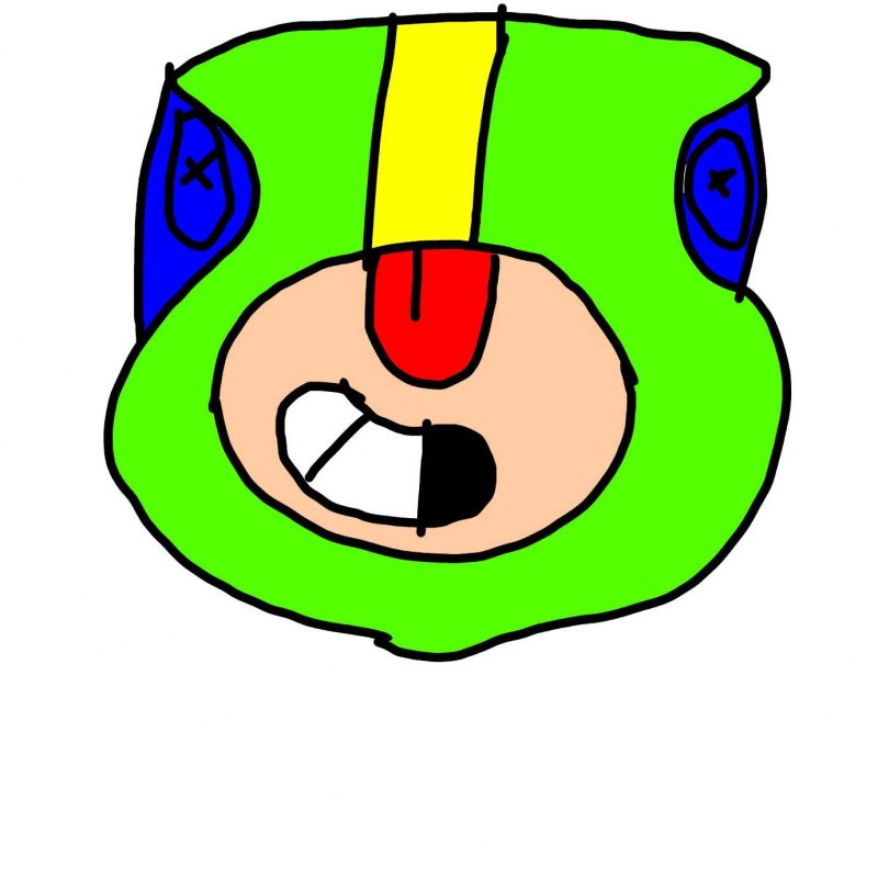 Смайлик Базза из БРАВЛ старс