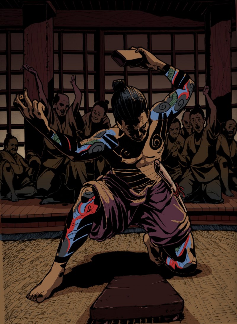 Якудза игра арт