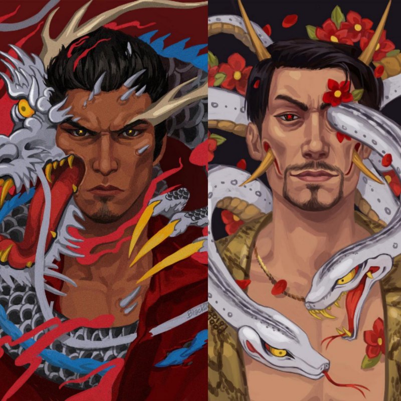 Кирью якудза арт