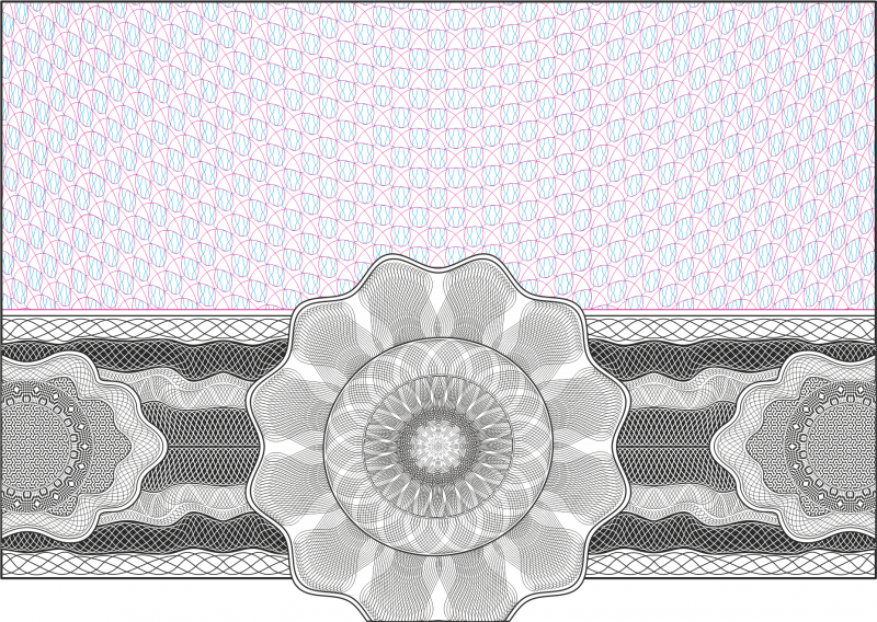 Защитная сетка гильош Триколор