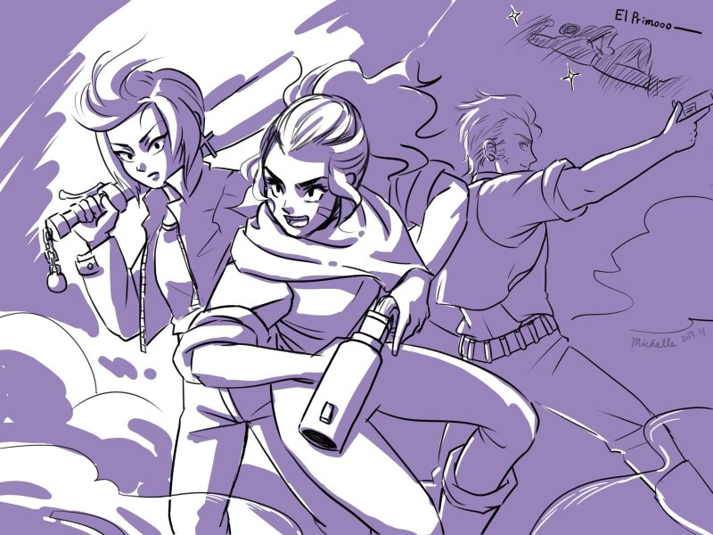 Арты Браво старс Шелли и Кольт