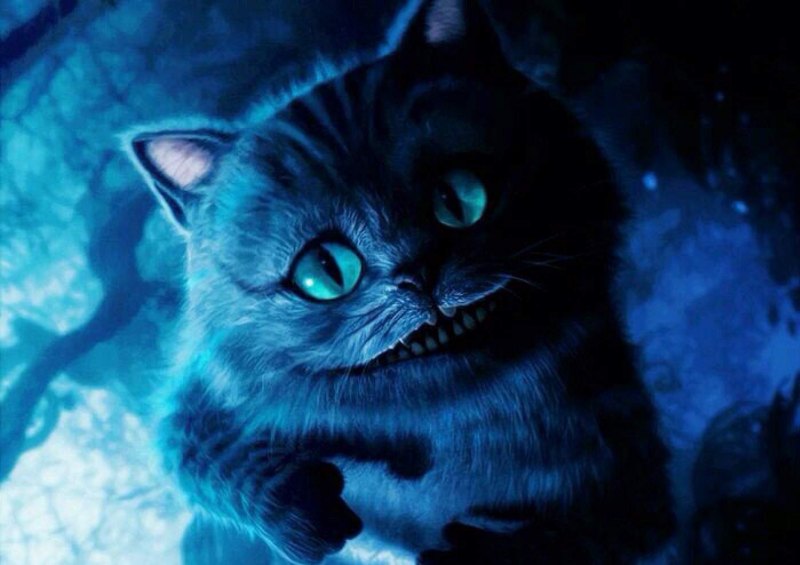 Чеширский кот из Алисы в стране чудес