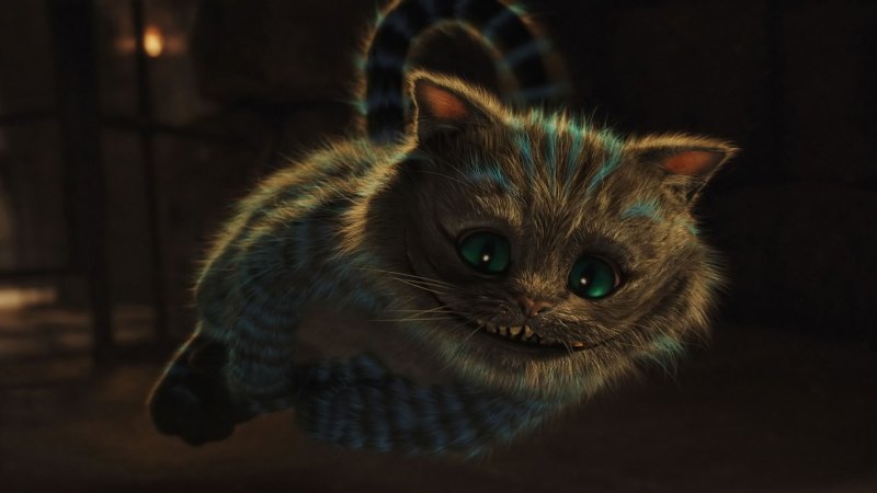 Чеширский кот из фильма Алиса в стране чудес