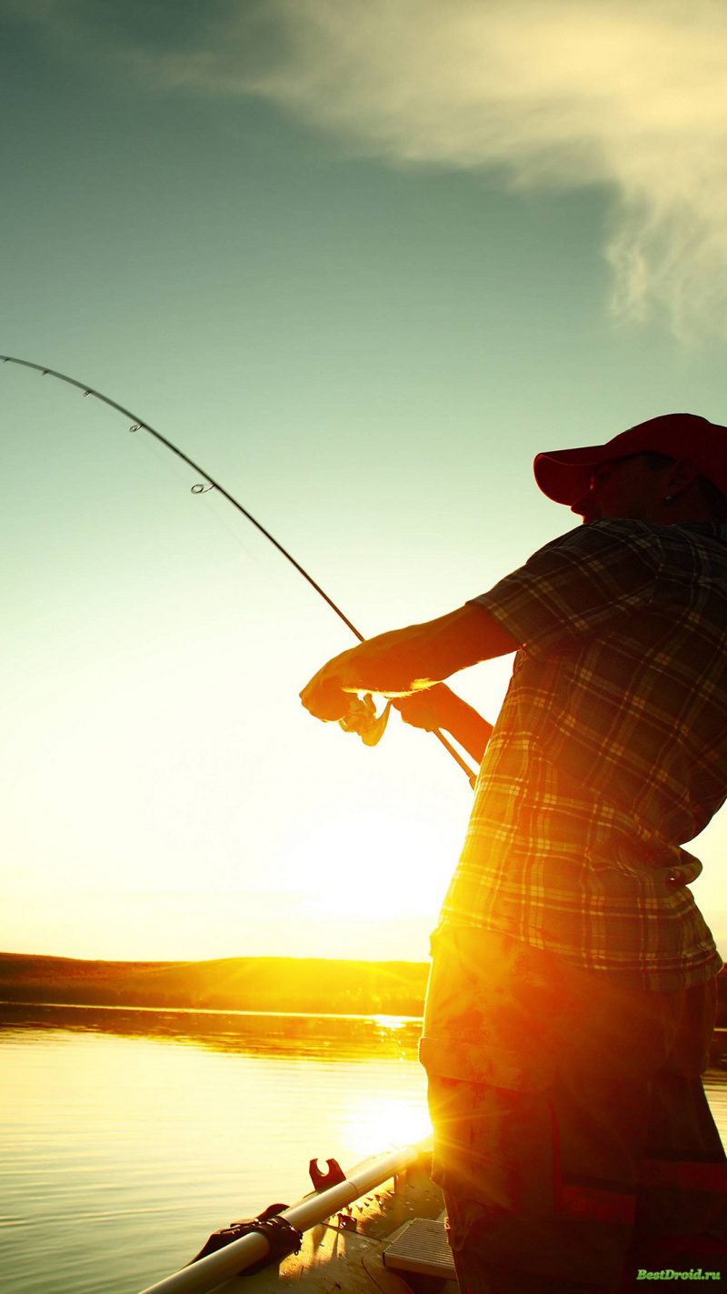 Заставка рыбака