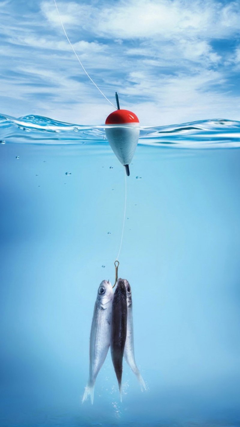 Поплавок в воде