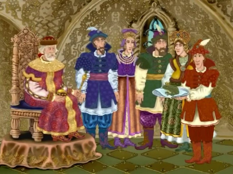 Царевна-лягушка русская народная сказка