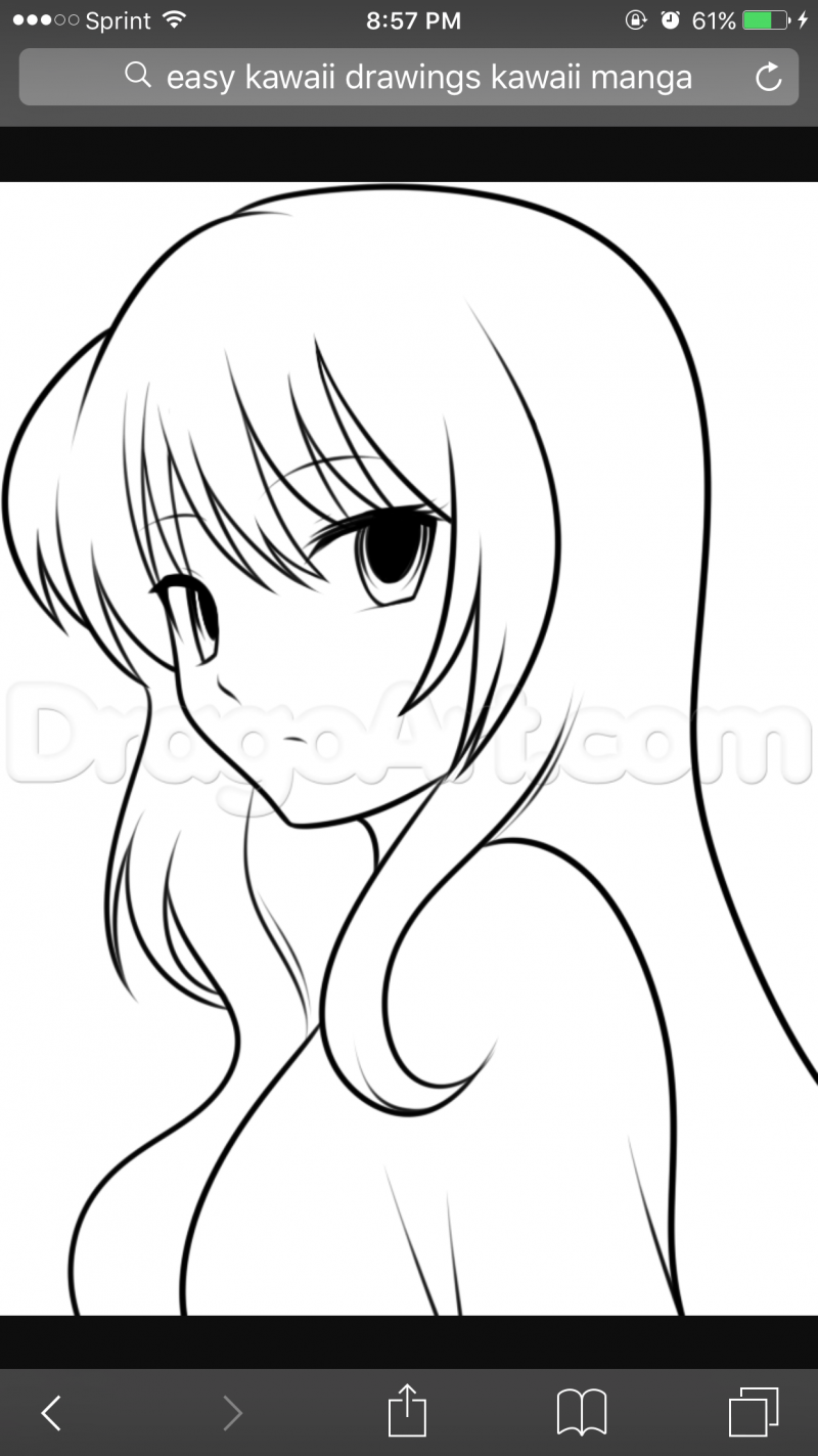 Аниме для срисовывания