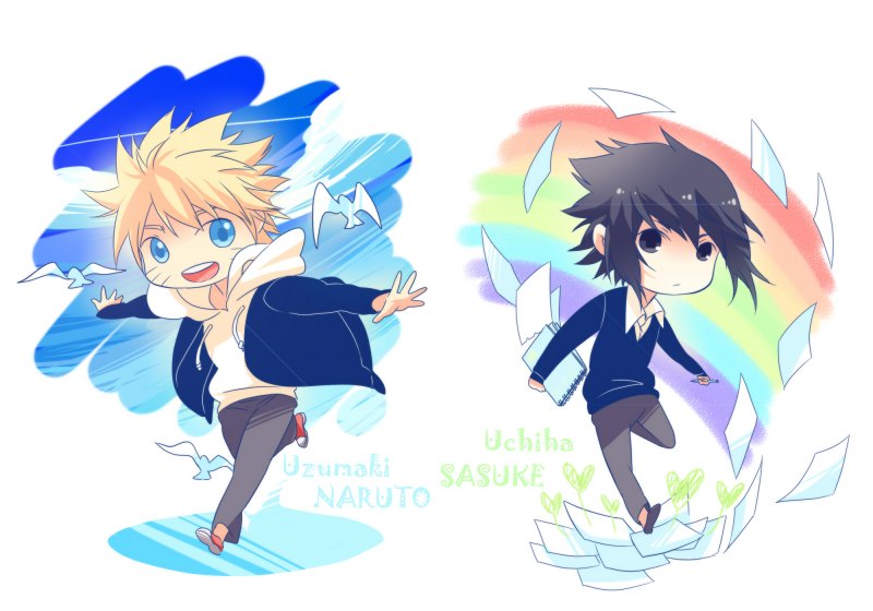 Чиби Саске скрин