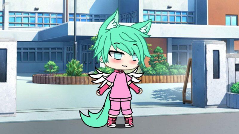 Фон для гача лайф улица