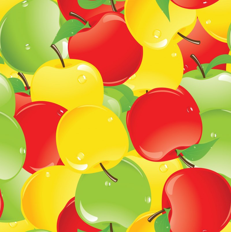 Яблоки фон