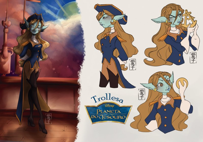 Джим Хокинс и Капитан Амелия