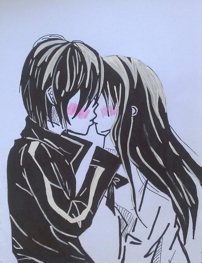 Бог Ято и Хиёри поцелуй