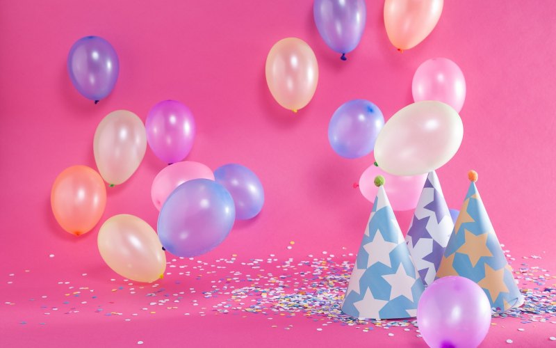 Праздничный фон день рождения