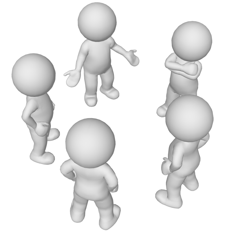 Фигурка человека для презентации