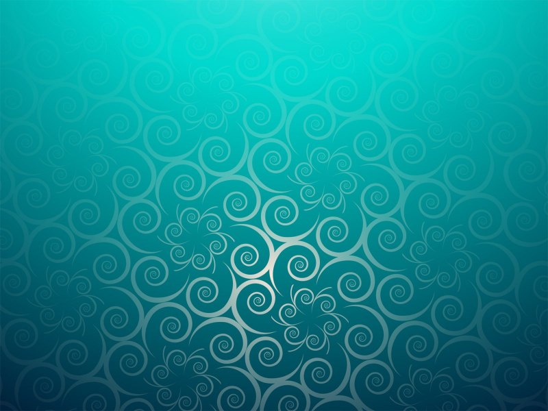 Голубой фон с узорами