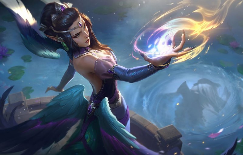 League of Legends Моргана арт