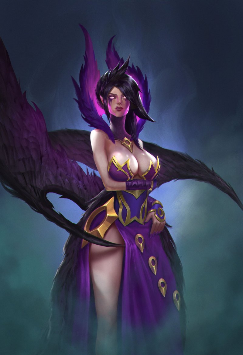 Моргана ЛОЛ арт