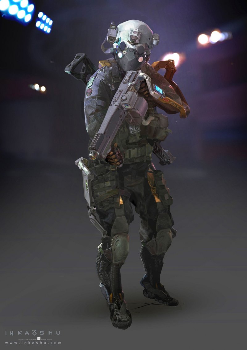 Cyberpunk наёмник