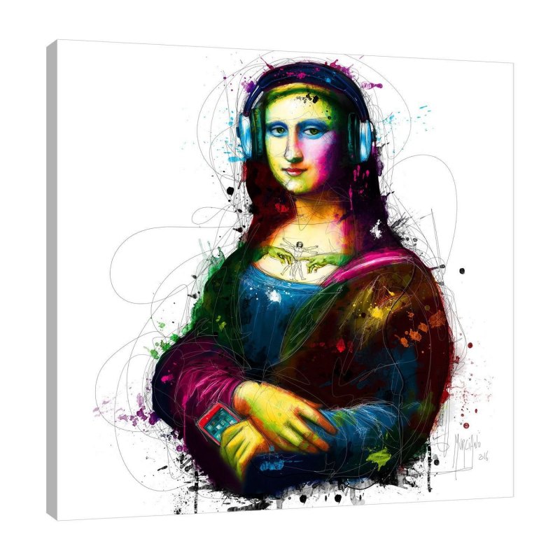 Картины поп-арт Мона Лиза