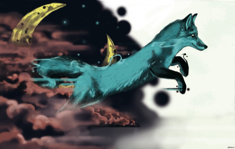 Синий Лисенок