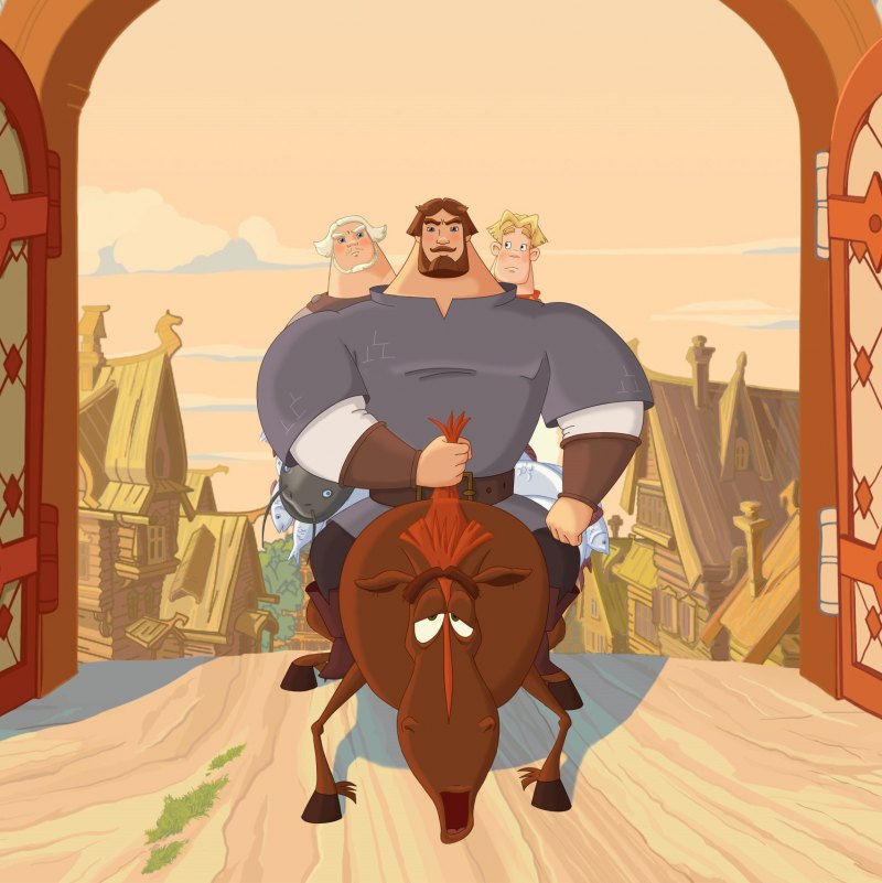 Три богатыря и наследница престола мультфильм