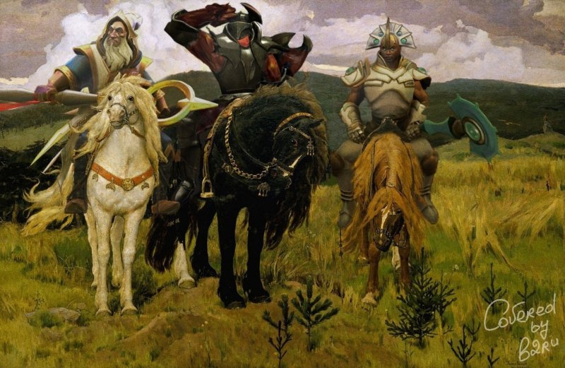 Виктор Васнецов богатыри