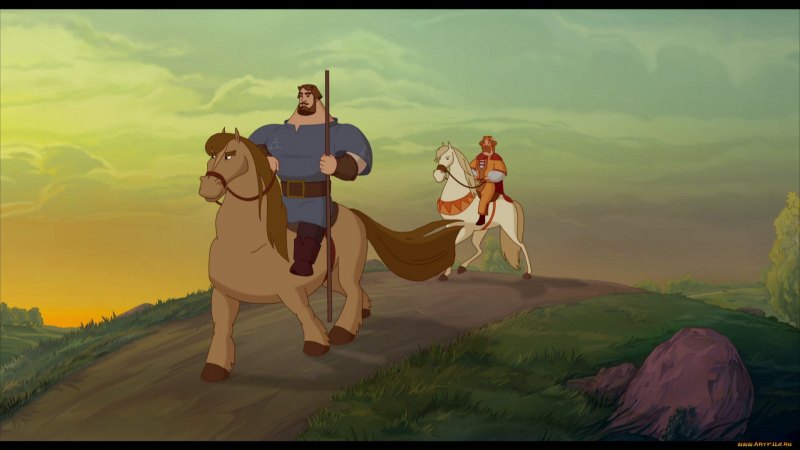 3 Богатыря Илья Муромец и Соловей разбойник