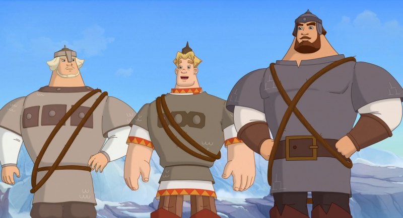 Богатыри Илья Муромец Добрыня Никитич алёша Попович