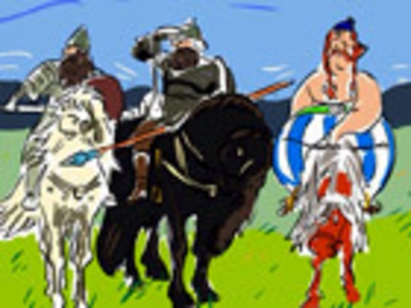 Картина три богатыря прикольные