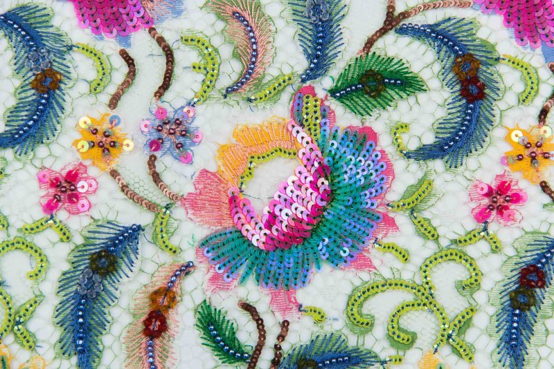 Вышивка стеклярусом