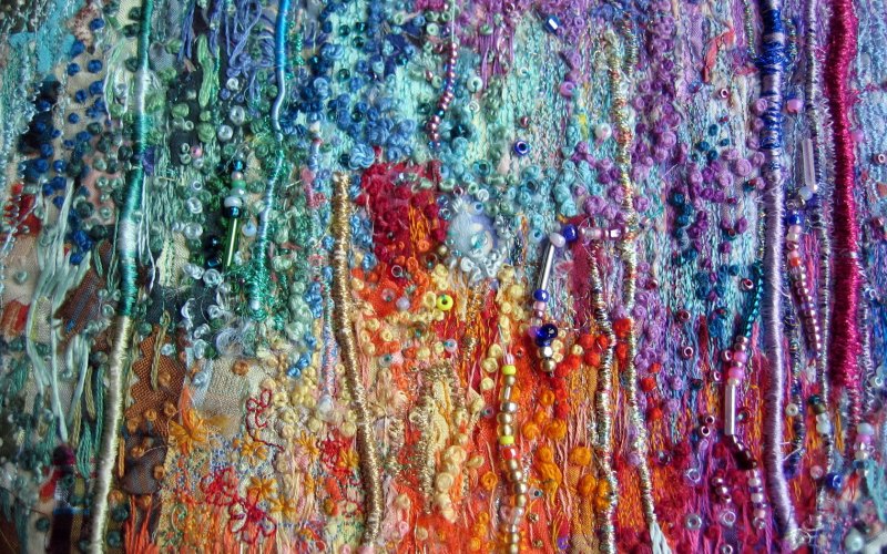 Фактура бисера