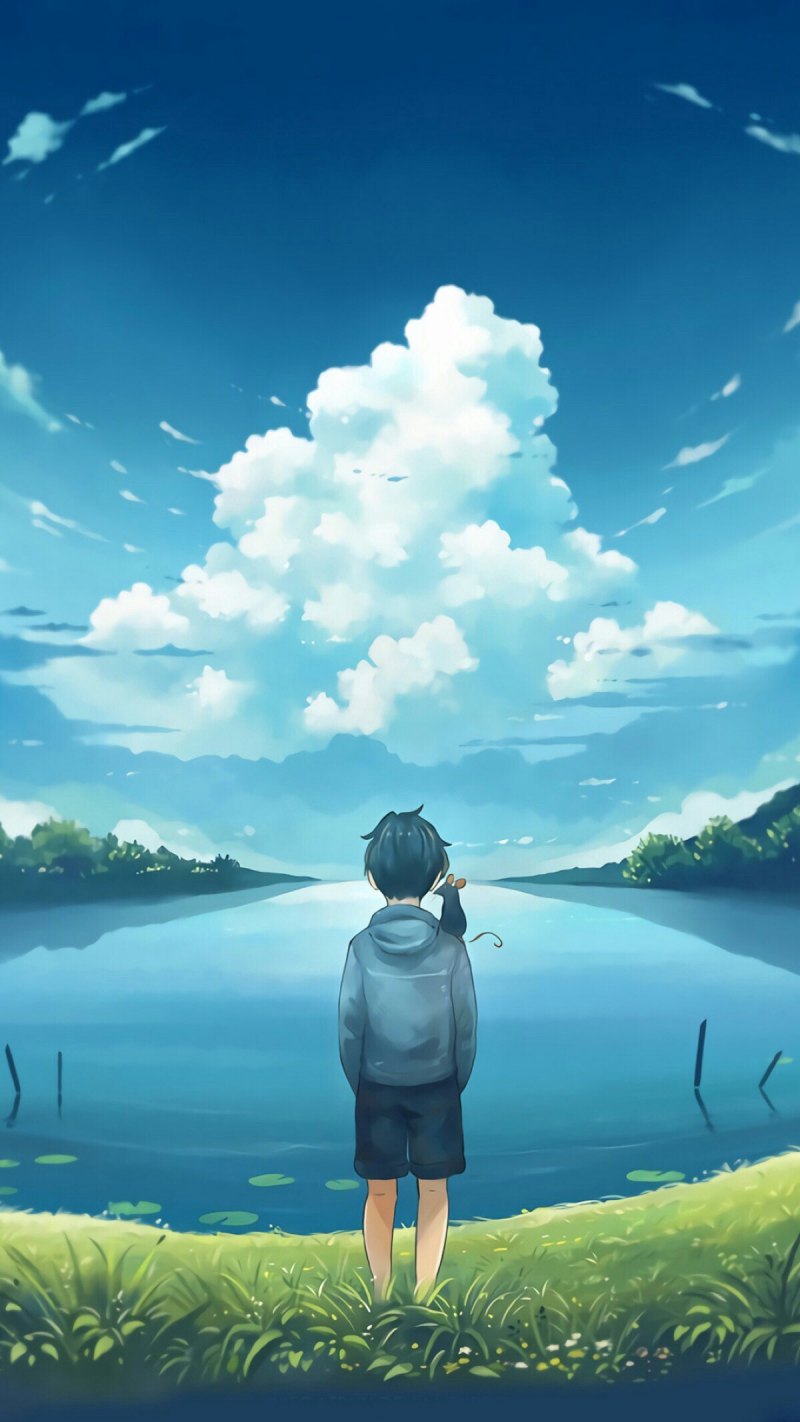 Аниме арт спокойствие