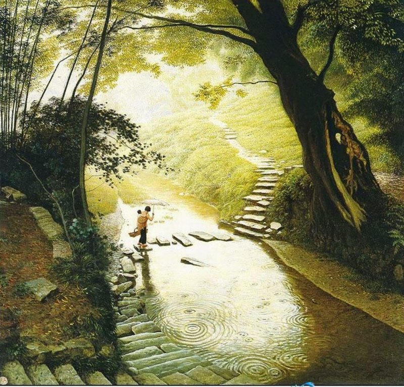 Jian chong min картины