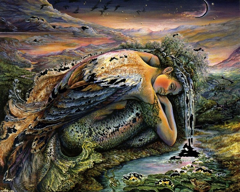 Жозефина Уолл картина ангел