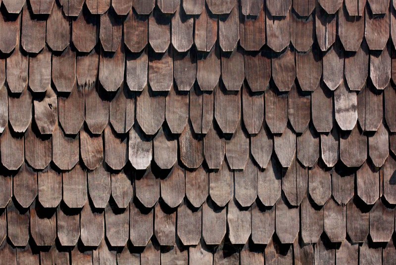 Деревянная черепица текстура
