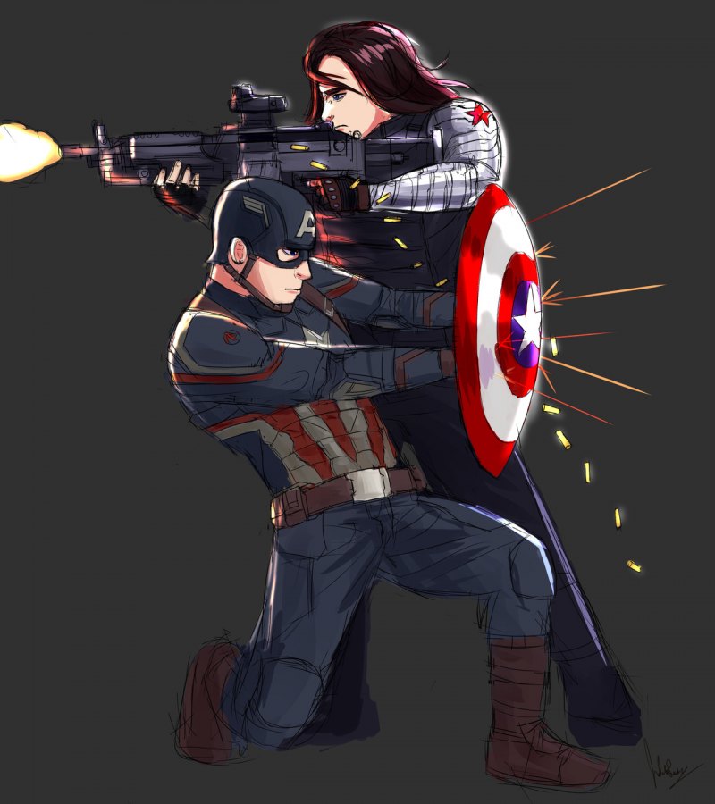 Зимний солдат арты