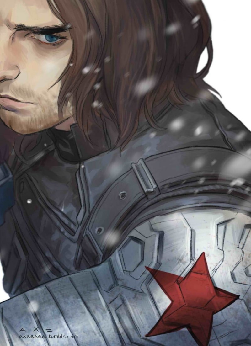 Баки Барнс зимний солдат арт