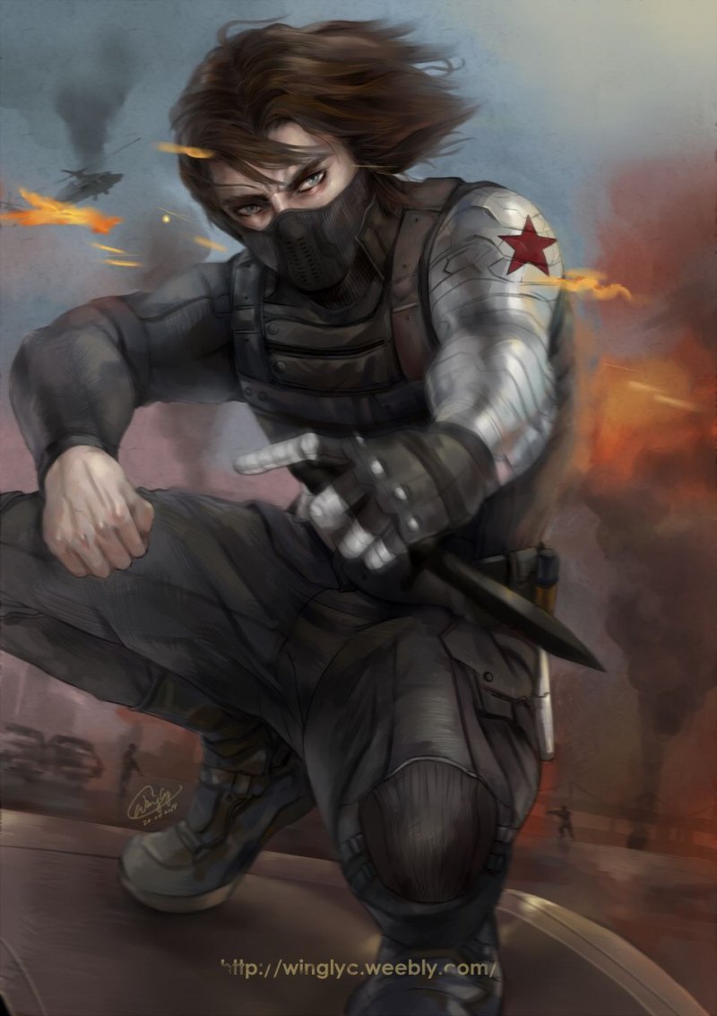 Мстители баки Барнс зимний солдат