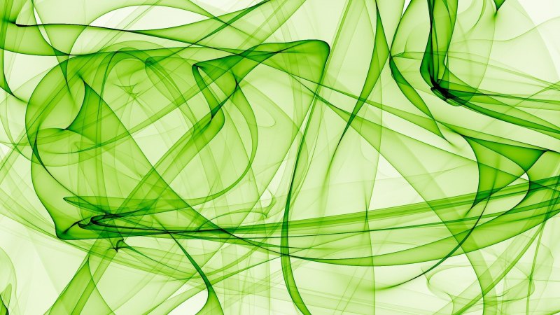 Абстракция в зеленых тонах
