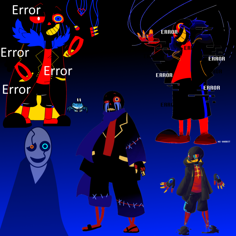 Еррор Санс редизайн