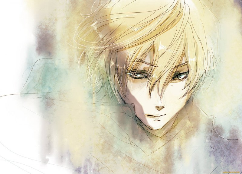 Юноша с золотыми волосами