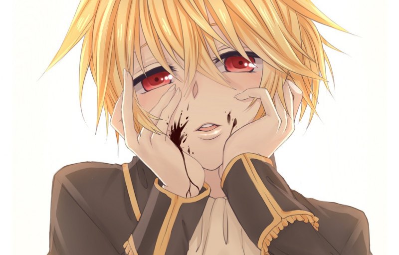 Лен Кагамине вампир