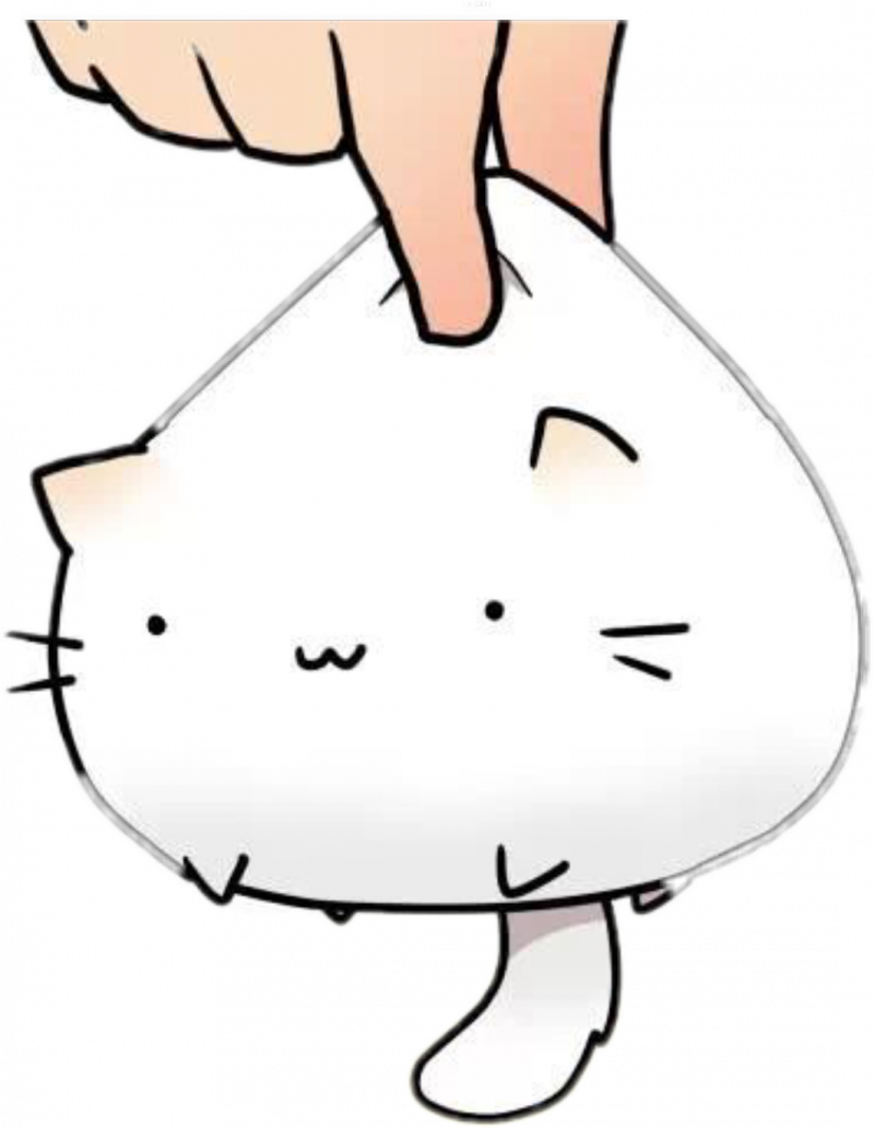 Милый котик рисунок для срисовки