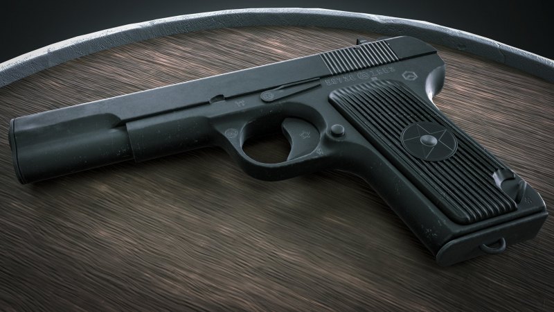 Пистолет ТТ обои