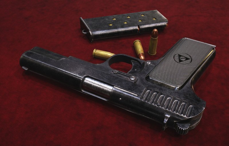 Fusion 360 пистолет Макарова